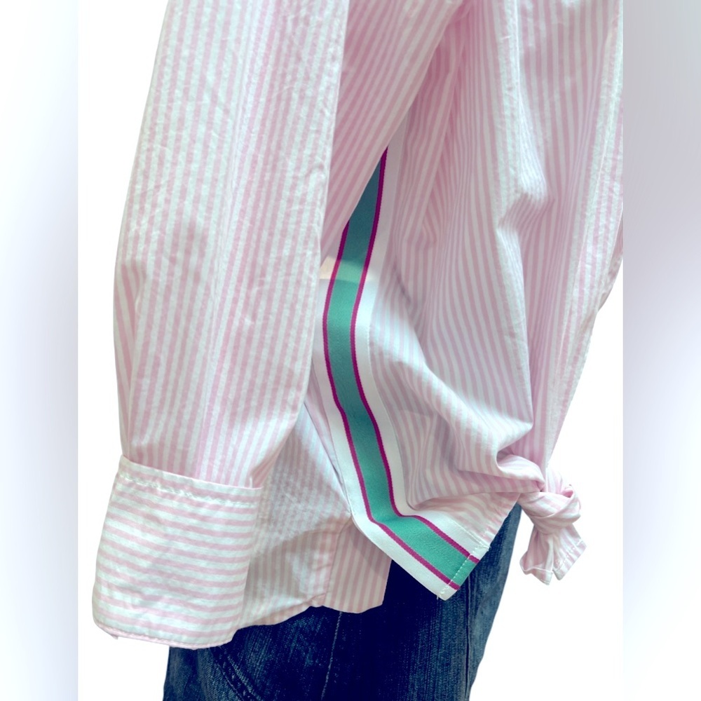 Studio Light Pink Button-Down Shirt - image 4